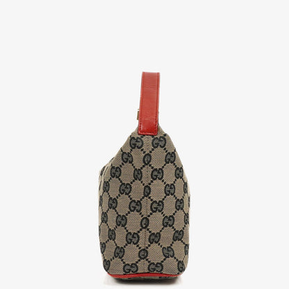 Gucci Vintage Mini Pochette GG Monogram Hobo Tasche