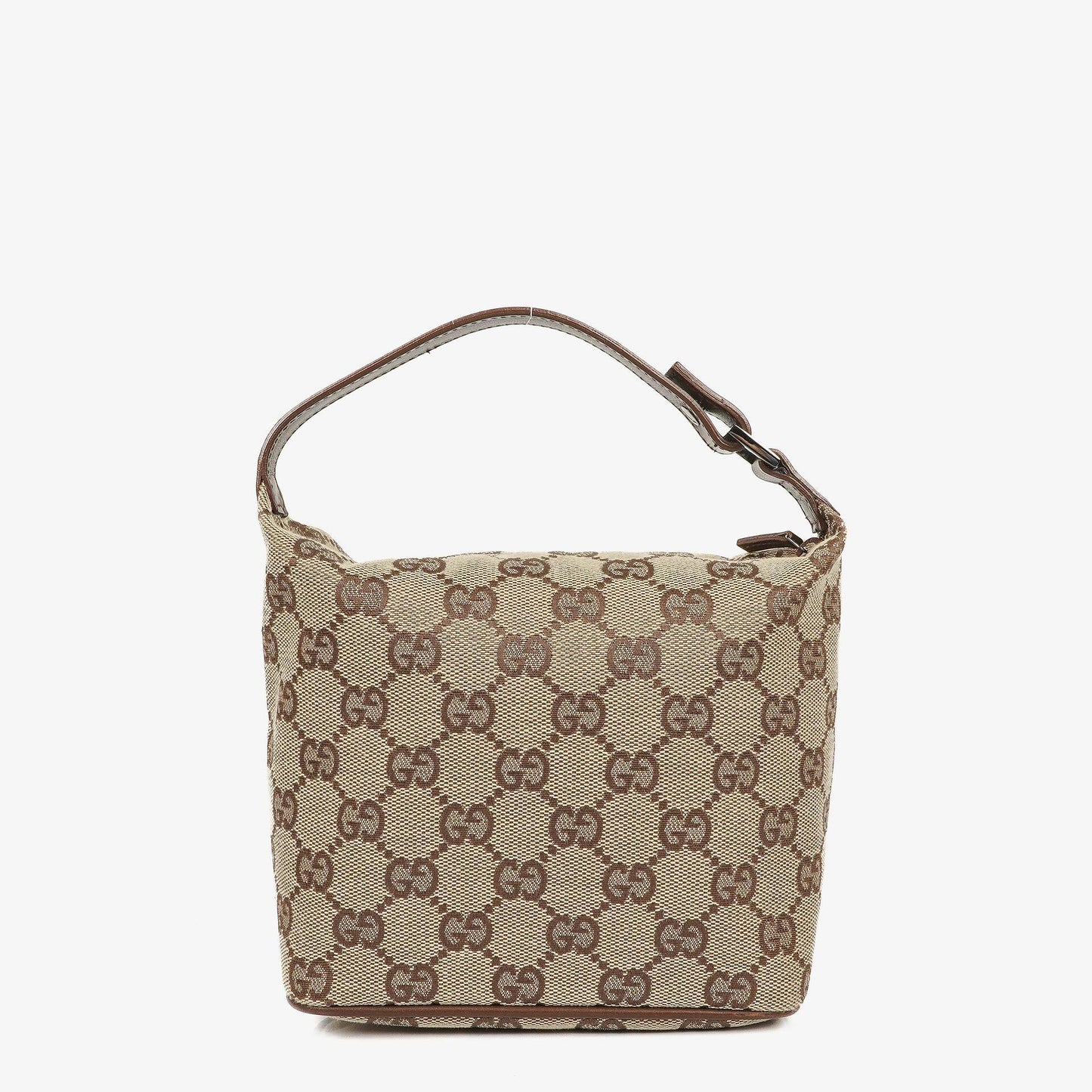 Gucci Vintage Mini Pochette Hobo Tasche mit GG Monogramm