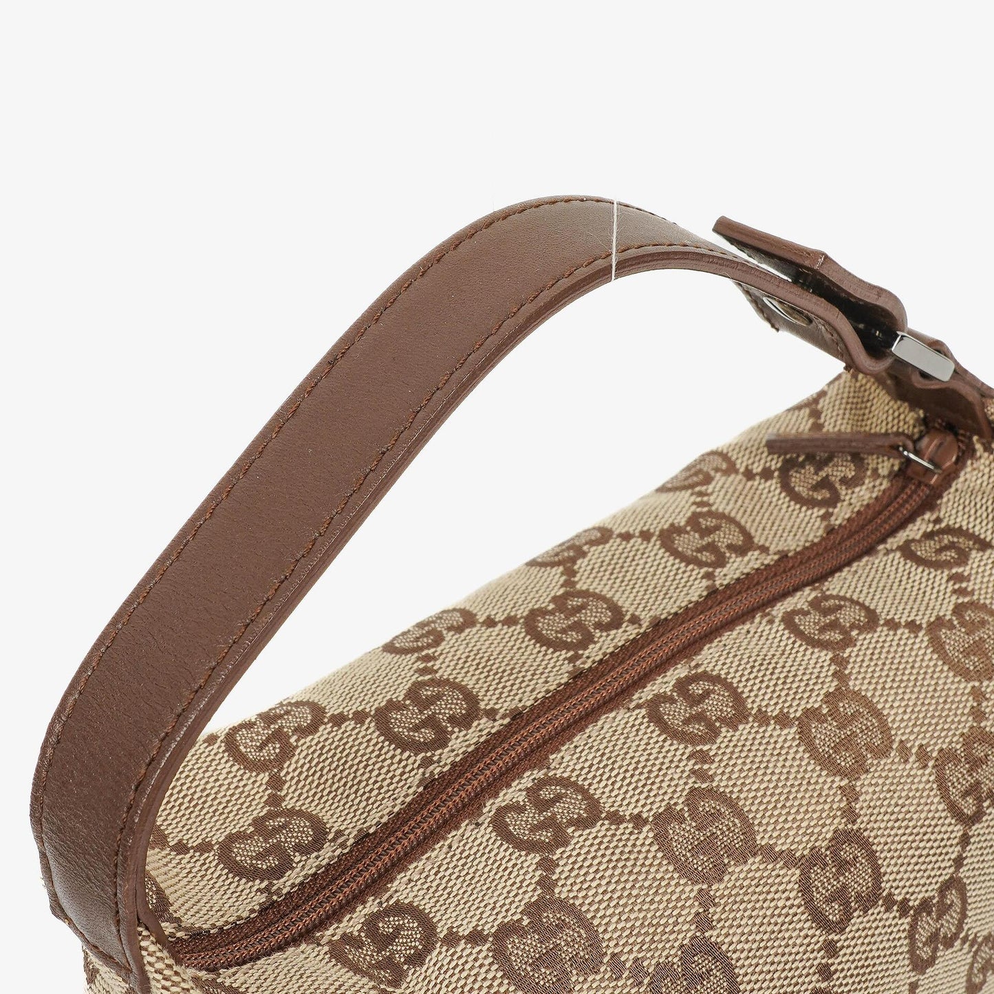 Gucci Vintage Mini Pochette Hobo Tasche mit GG Monogramm