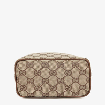 Gucci Vintage Mini Pochette Hobo Tasche mit GG Monogramm