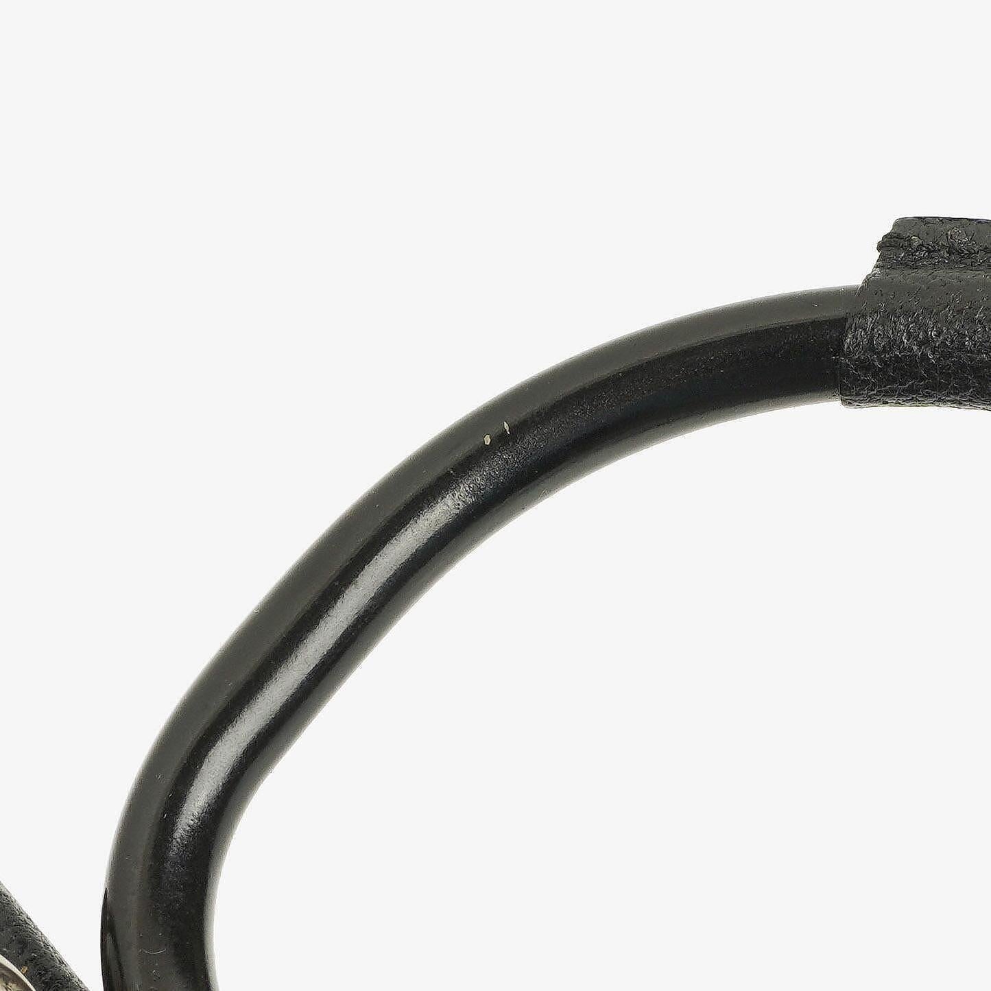 Gucci Vintage Zwei-Wege Kleine Schwarze Leder Umhängetasche