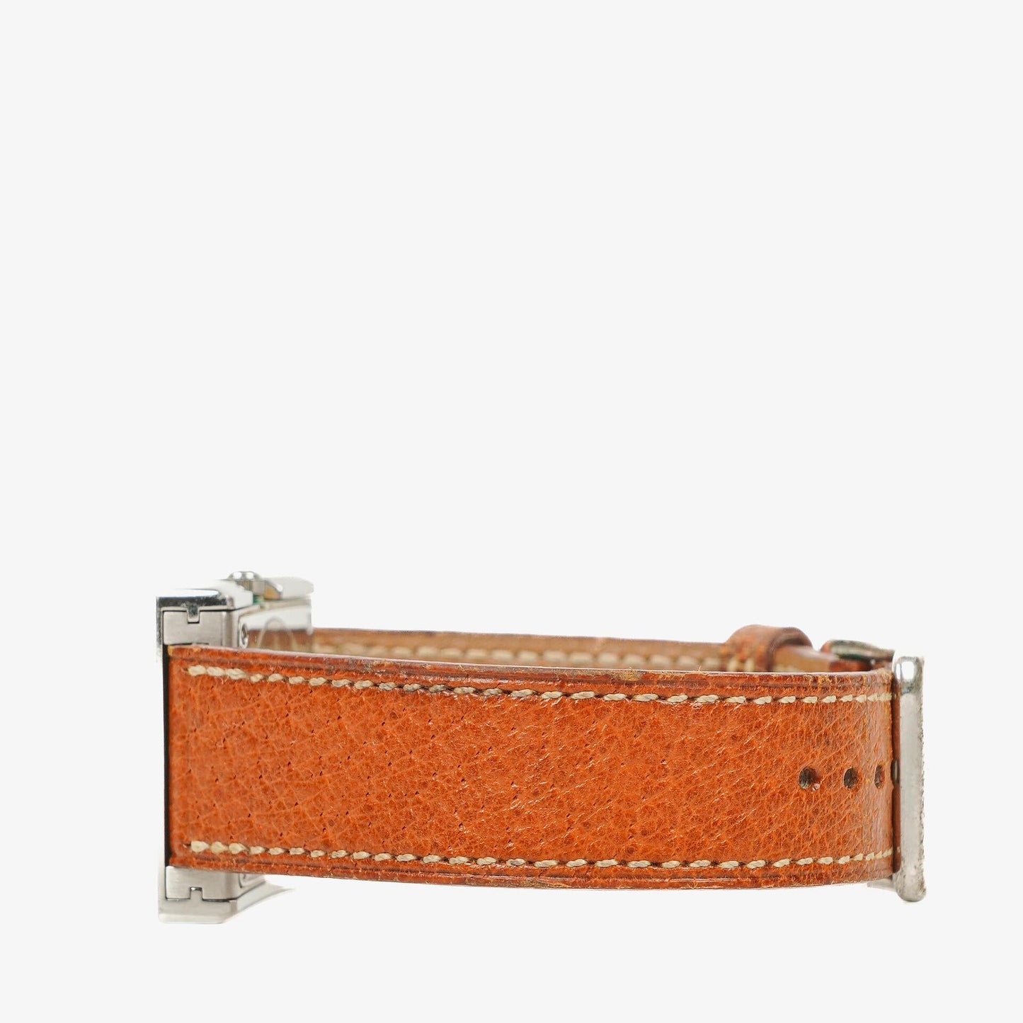 Hermès Belt Damenuhr 26 mm aus Leder und Edelstahl