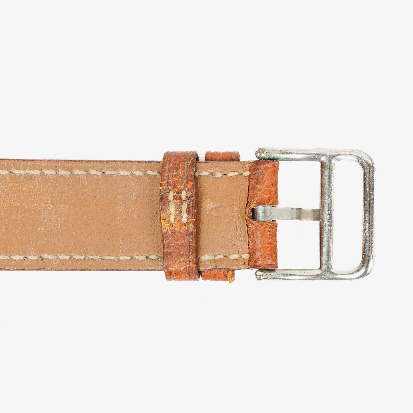 Hermès Belt Damenuhr 26 mm aus Leder und Edelstahl