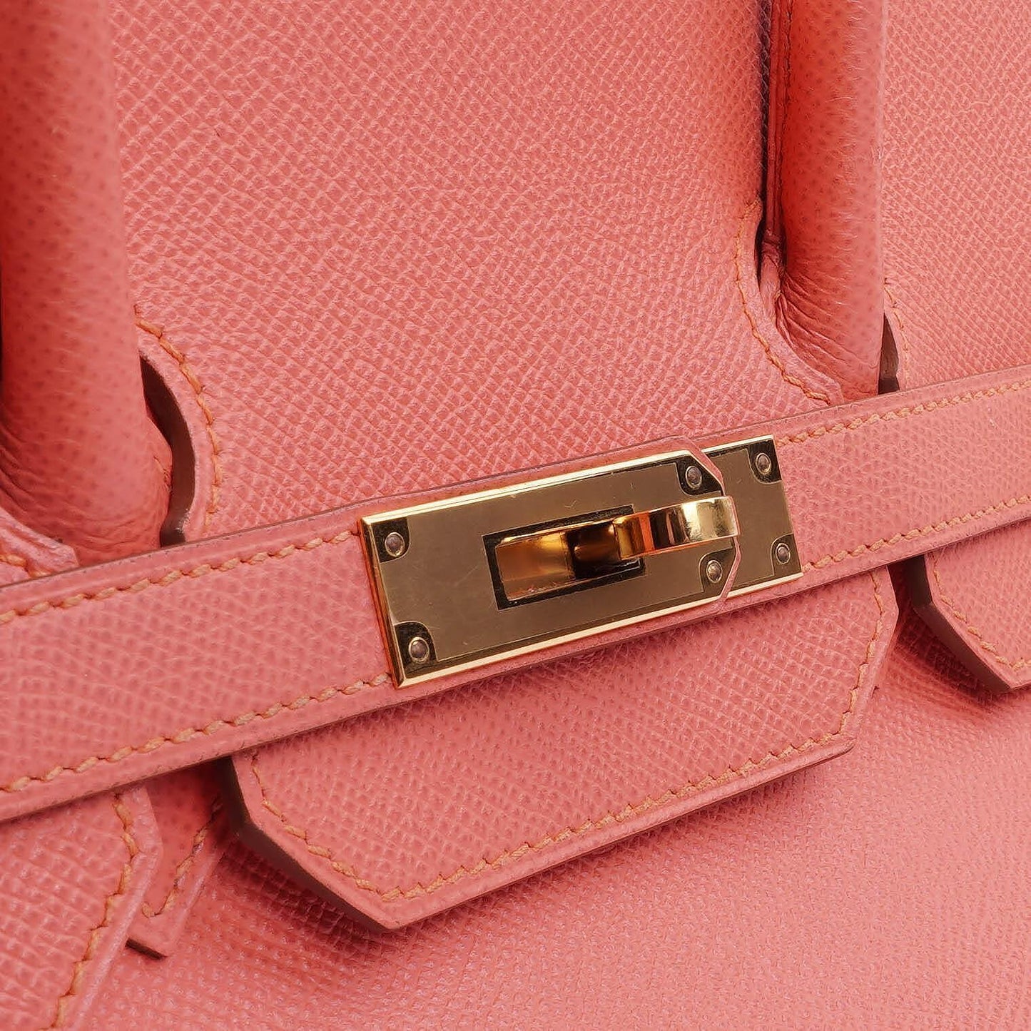 Hermès Birkin 35 Rose Jaipur Epsom mit Goldbeschlägen