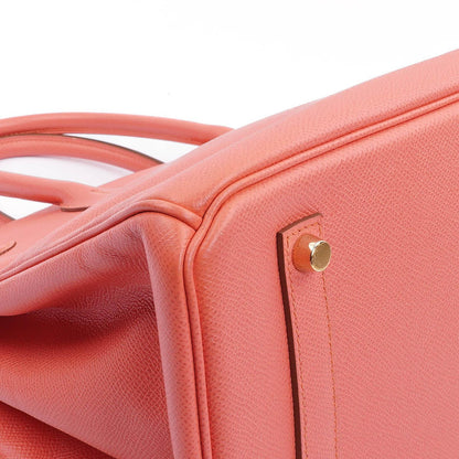 Hermès Birkin 35 Rose Jaipur Epsom mit Goldbeschlägen