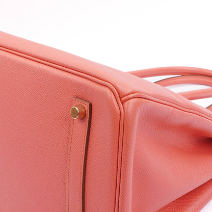 Hermès Birkin 35 Rose Jaipur Epsom mit Goldbeschlägen