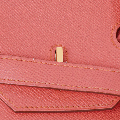 Hermès Birkin 35 Rose Jaipur Epsom mit Goldbeschlägen