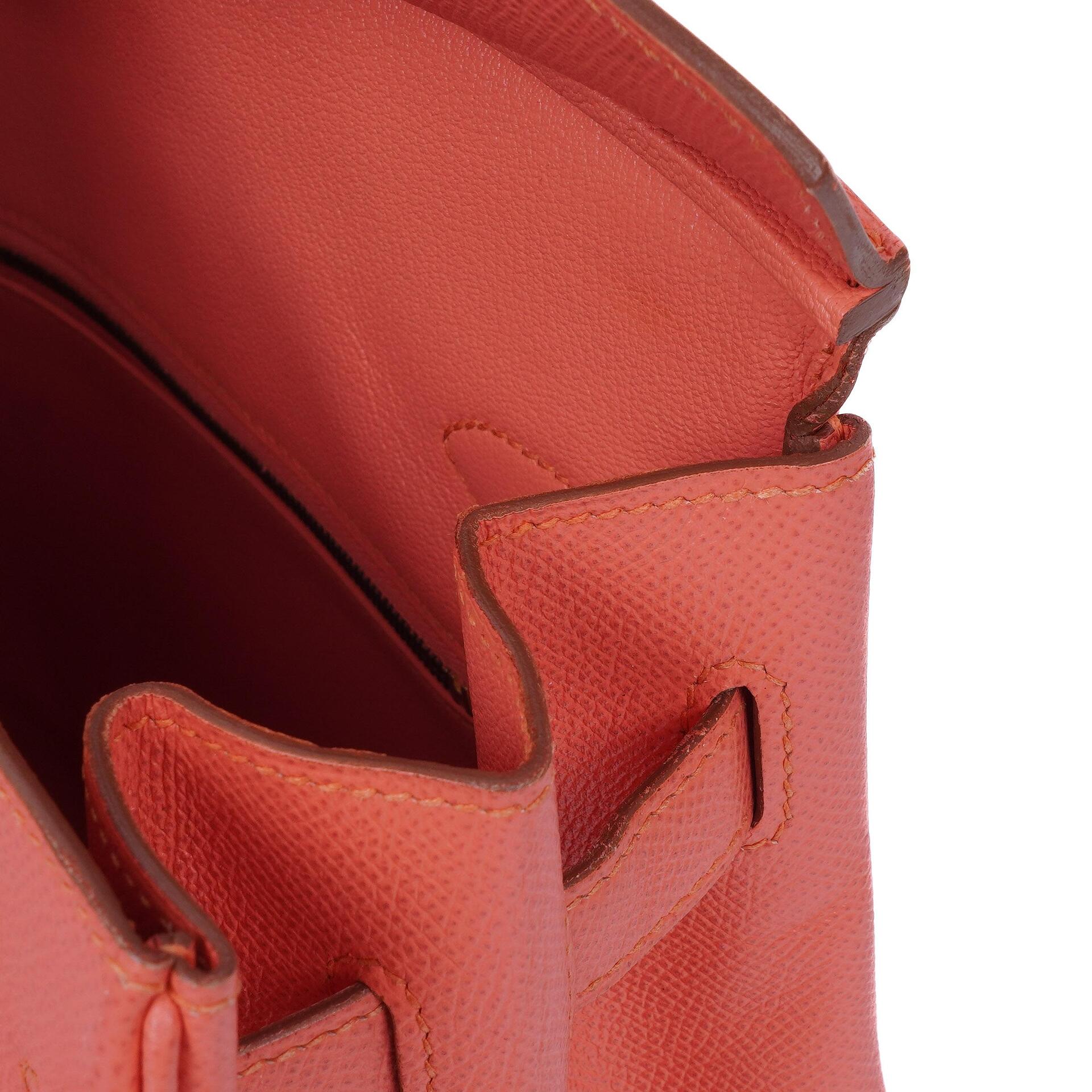 Hermès Birkin 35 Rose Jaipur Epsom mit Goldbeschlägen