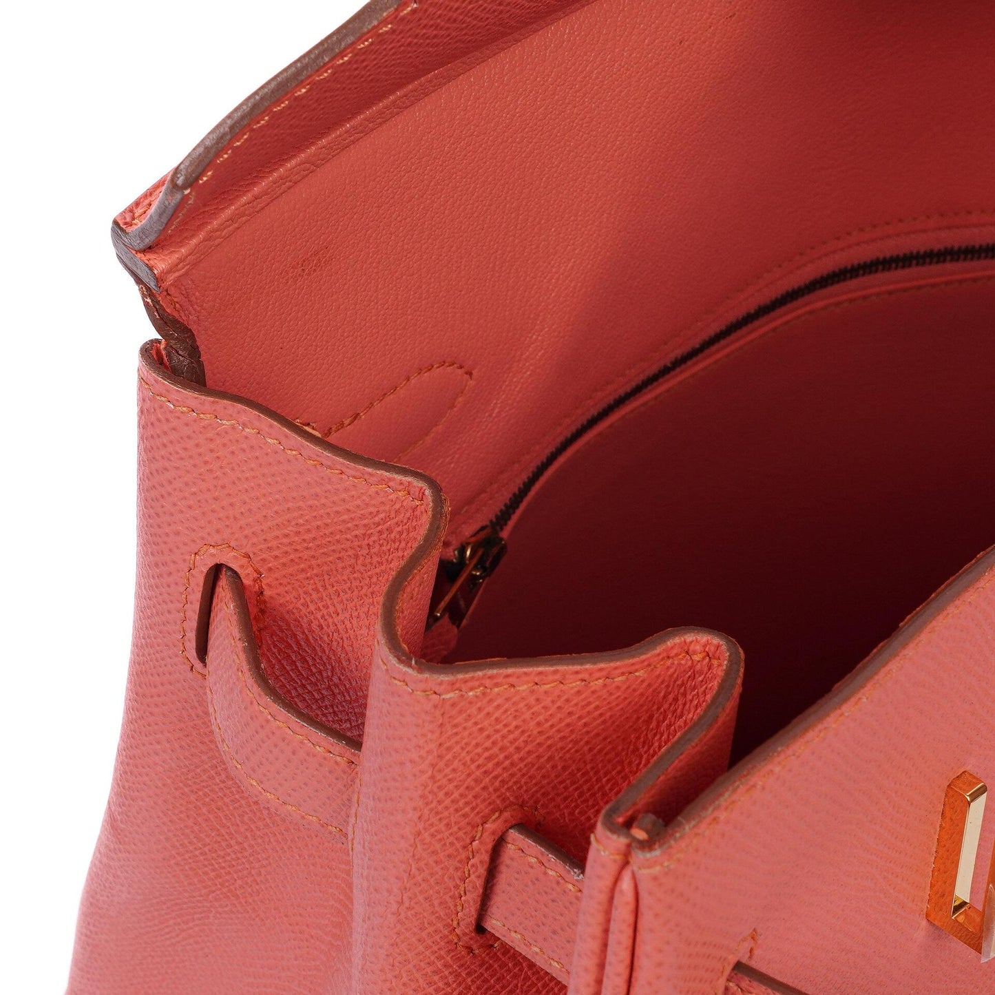 Hermès Birkin 35 Rose Jaipur Epsom mit Goldbeschlägen