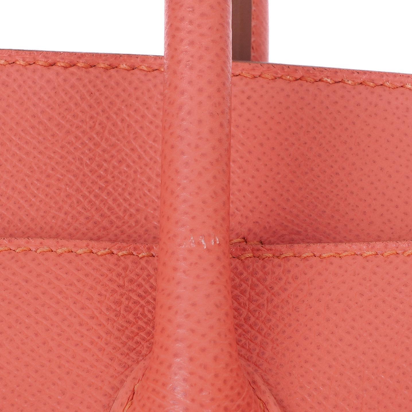 Hermès Birkin 35 Rose Jaipur Epsom mit Goldbeschlägen