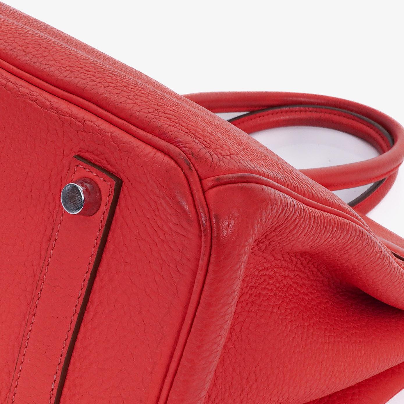 Hermès Birkin 35 aus Taurillon Clemence in Rose Jaipur mit Palladium-Hardware