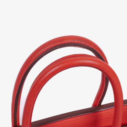 Hermès Birkin 35 aus Taurillon Clemence in Rose Jaipur mit Palladium-Hardware