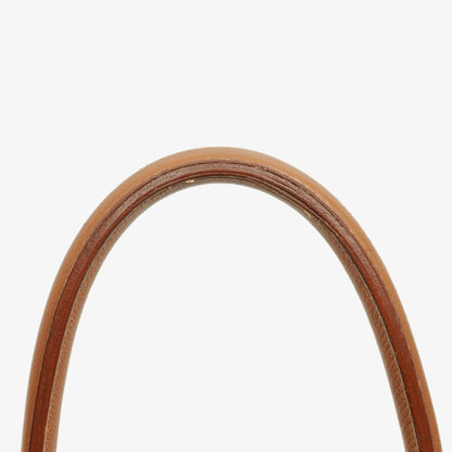 Hermes Birkin 40 Retourne Tasche aus goldfarbenem Courchevel-Leder mit Goldbeschlägen