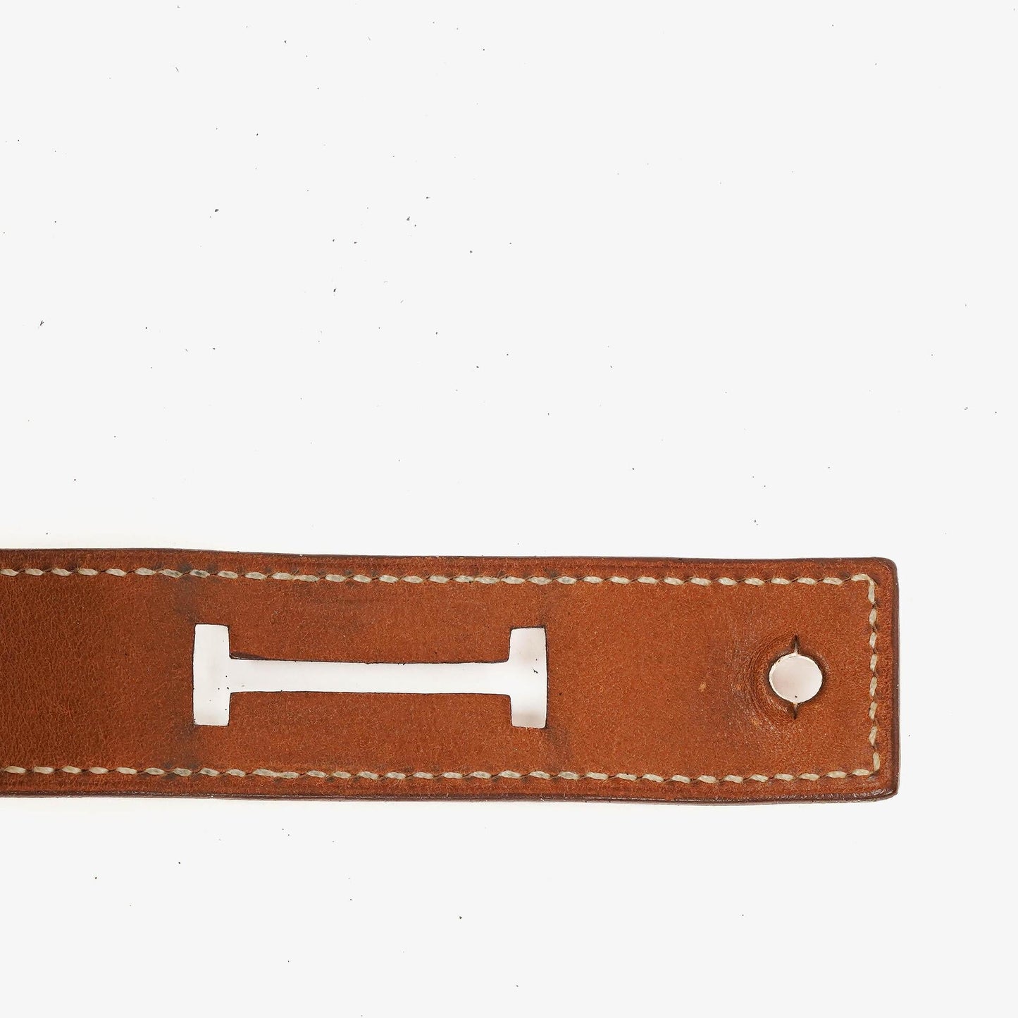 Hermès Cherche Midi CM1.210 Uhr aus Stahl und Leder
