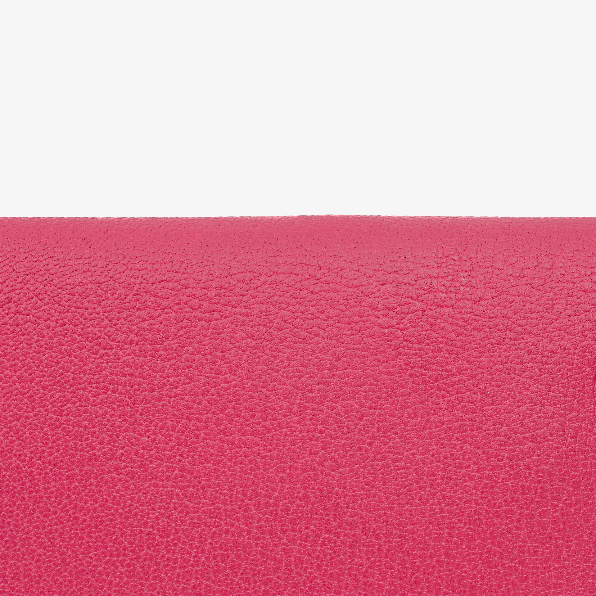 Hermès Kelly Longue Geldbörse aus Chevre Mysore in Rose Shocking
