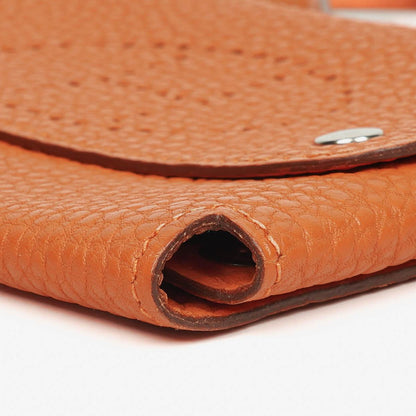 Hermès Mises et Relances Spielkartenhalter aus Clemence-Leder