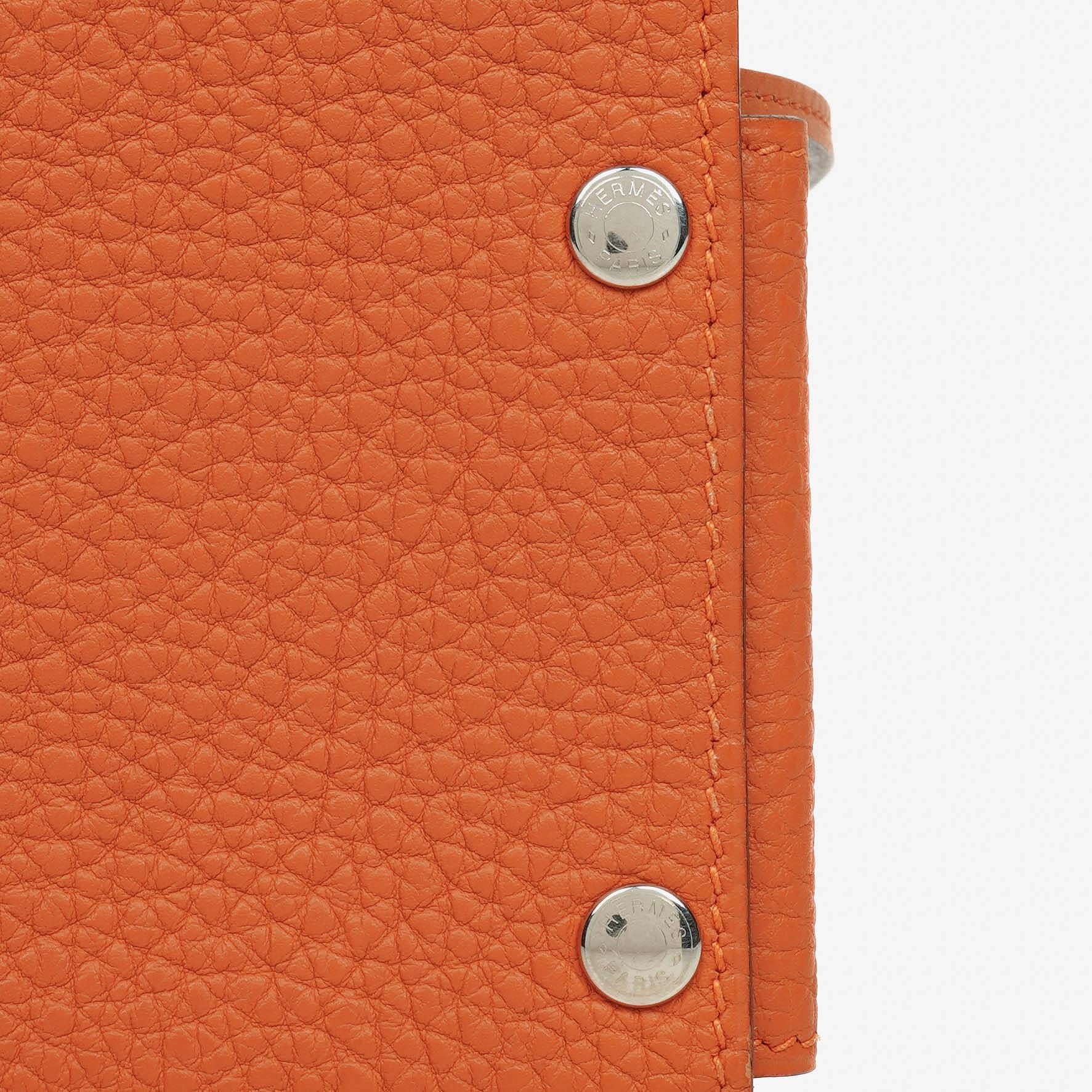 Hermès Mises et Relances Spielkartenhalter aus Clemence-Leder