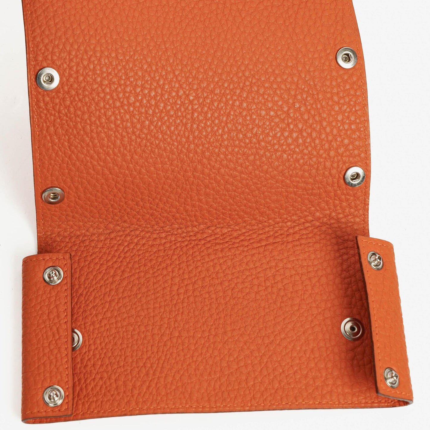 Hermès Mises et Relances Spielkartenhalter aus Clemence-Leder