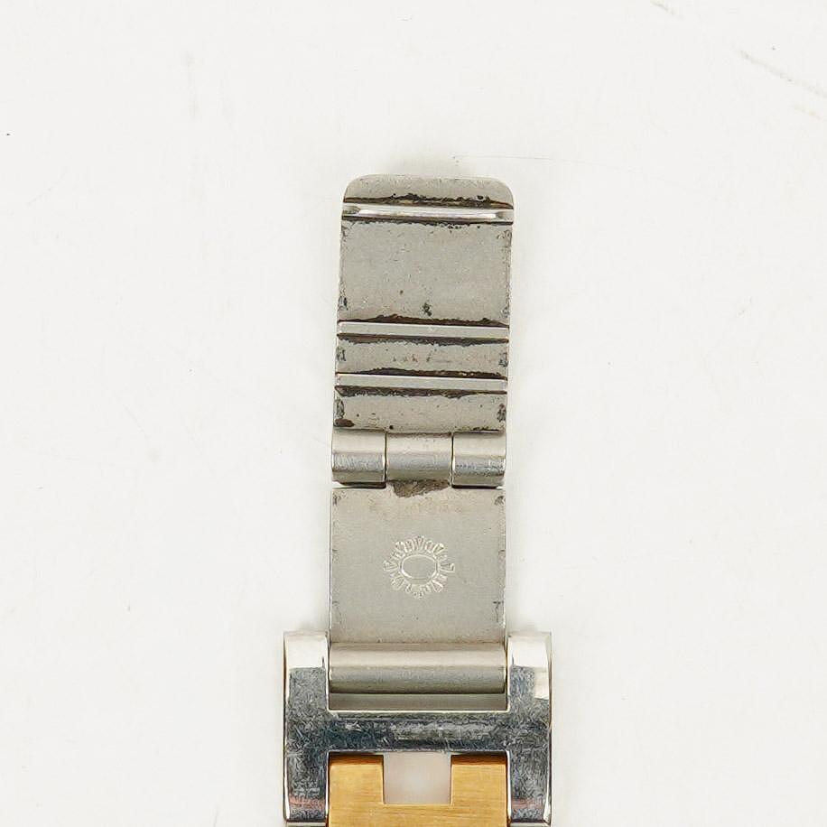 Hermès Clipper 24 mm Quarzuhr aus Edelstahl