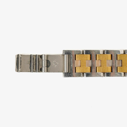 Hermès Clipper 24 mm Quarzuhr aus Edelstahl