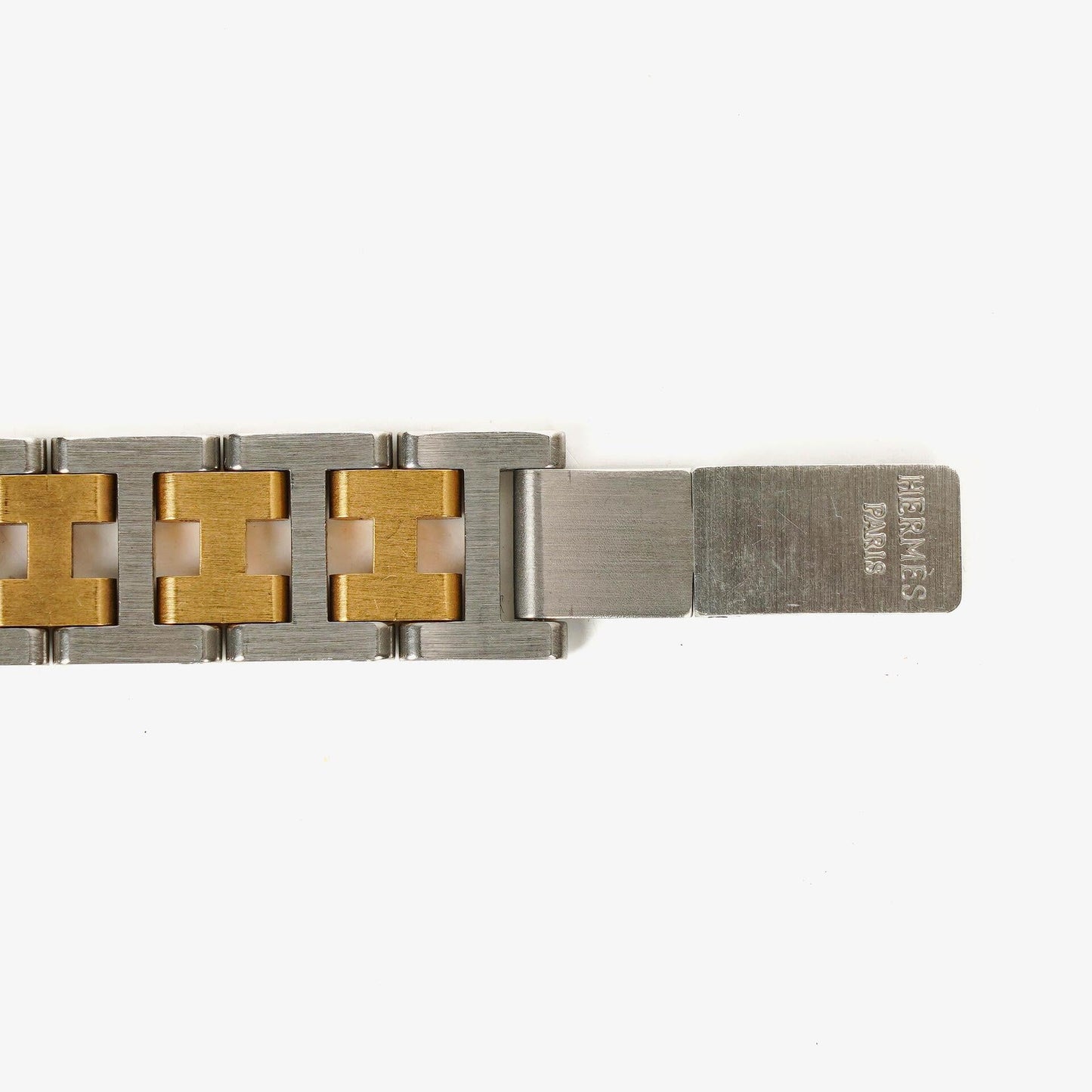 Hermès Clipper 24 mm Quarzuhr aus Edelstahl