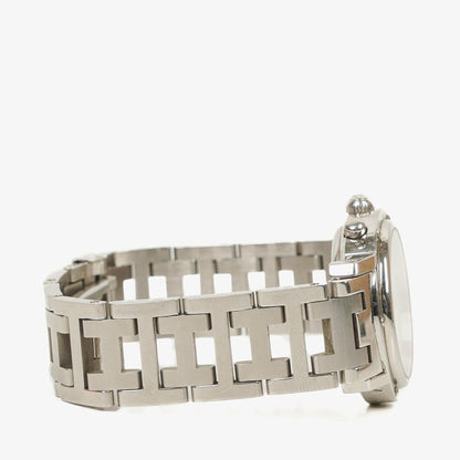 Hermès Clipper Chronograph 31 mm Quarzuhr aus Edelstahl