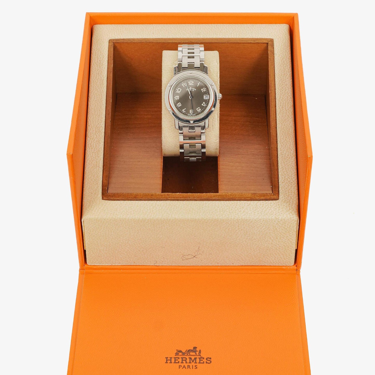 Hermes Clipper Quarzuhr SS CL4.210