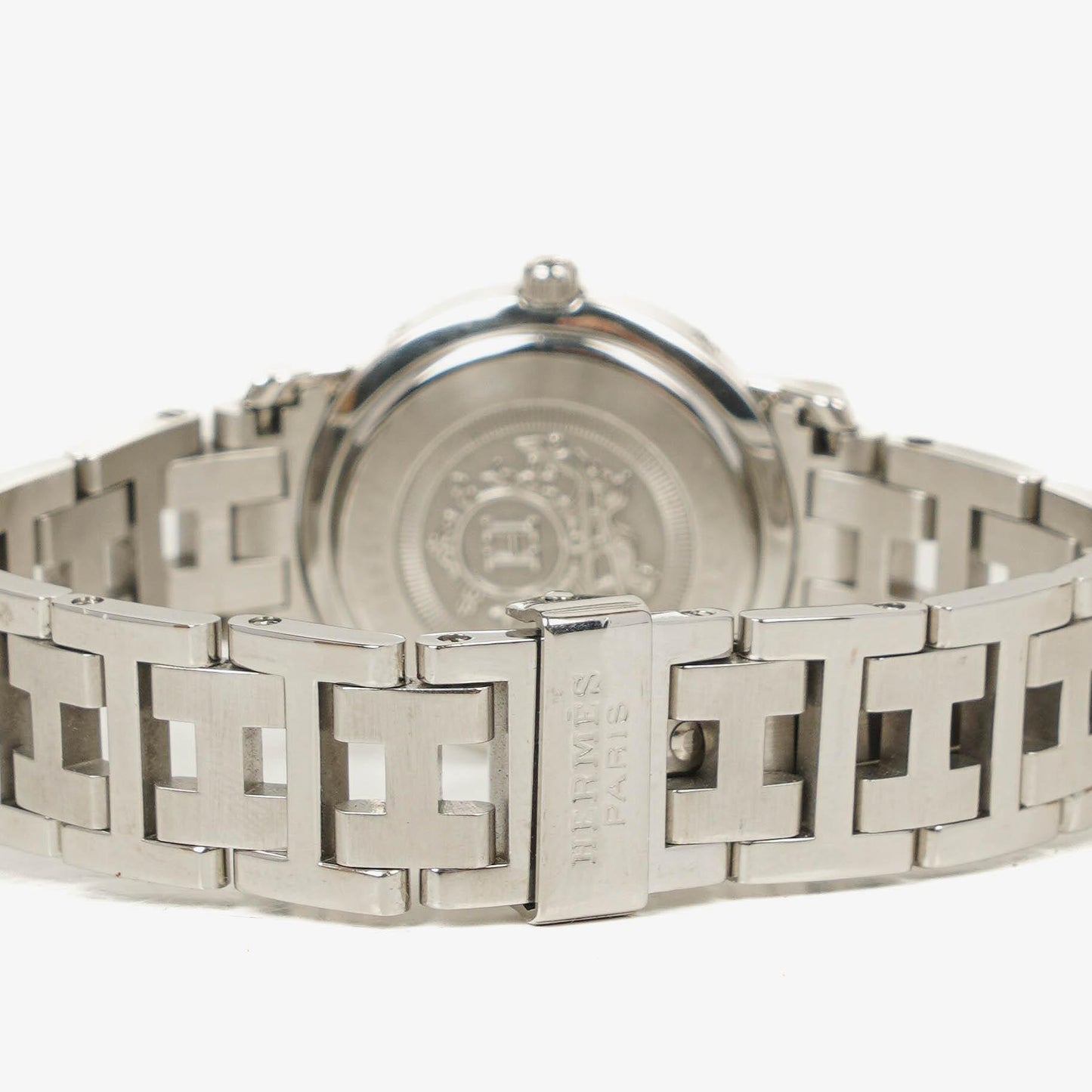 Hermes Clipper Quarzuhr Edelstahl CL4.210