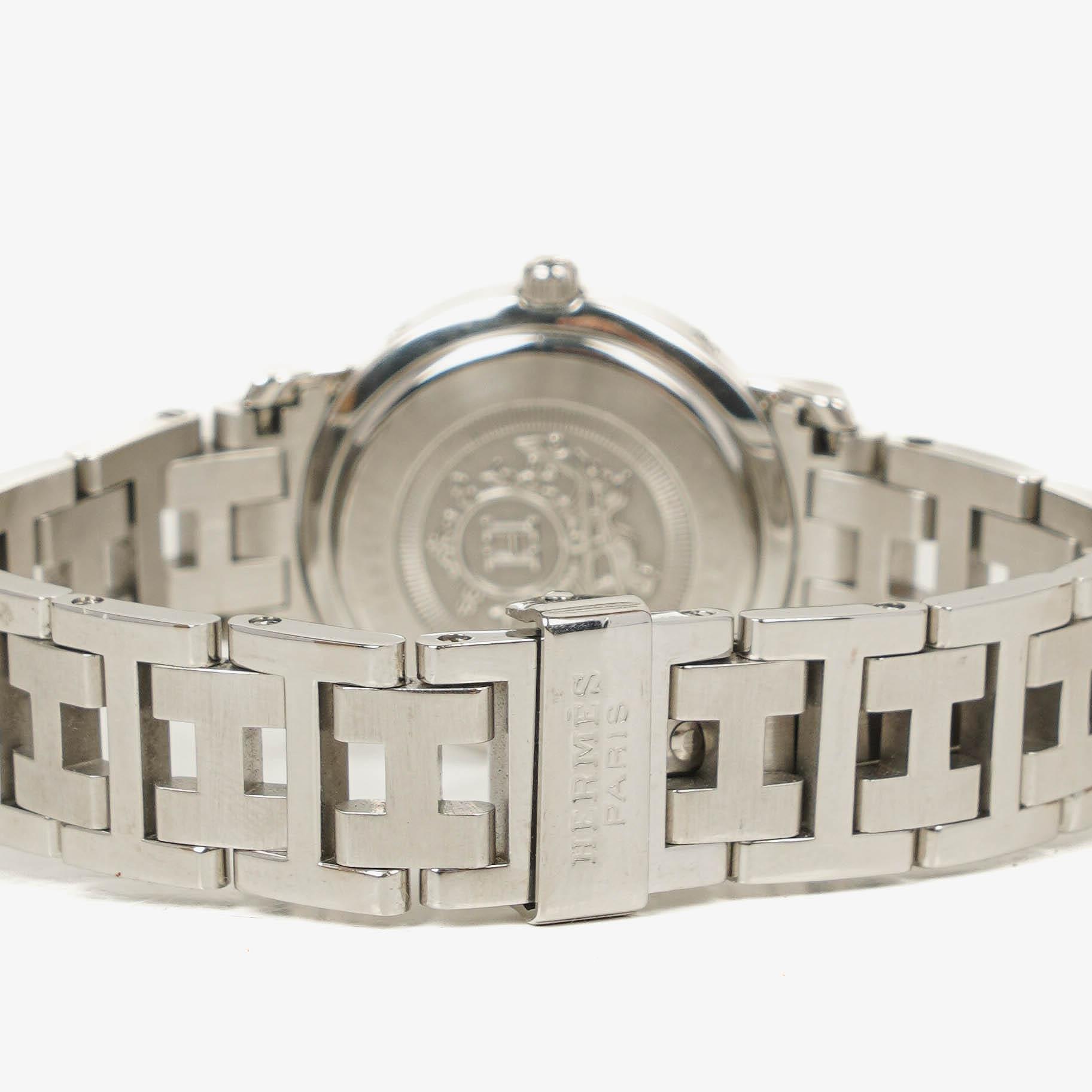 Hermes Clipper Quarzuhr Edelstahl CL4.210