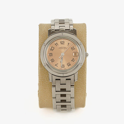 Hermes Clipper Quarzuhr Edelstahl CL4.210