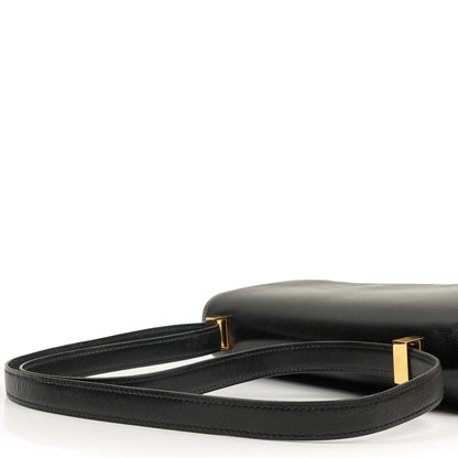 Hermès Constance 23 Vintage Schwarz Box Kalbsleder Mit Gold Hardware, 1979