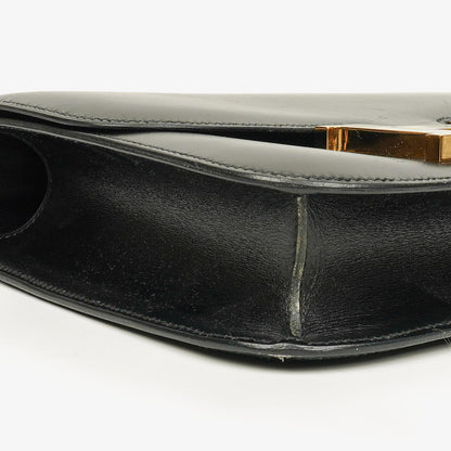 Hermès Constance 23 Vintage in schwarzem Boxcalf mit Goldbeschlägen, 1993