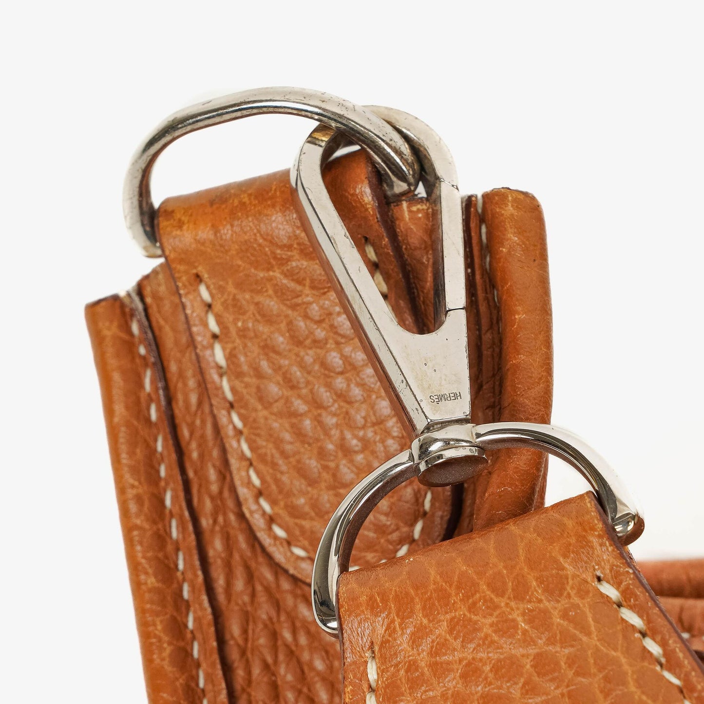 Hermès Evelyne I 29 Schultertasche aus Gold Taurillon Clemence Leder
