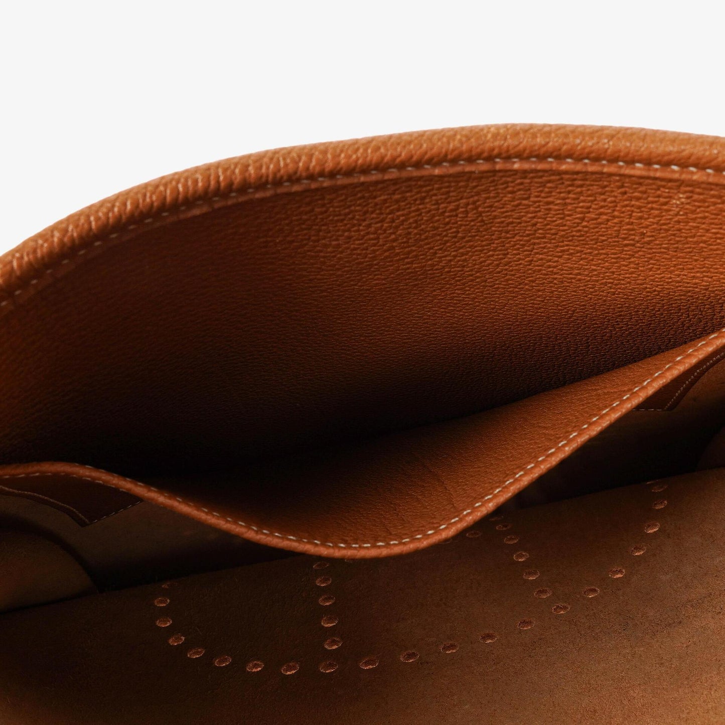 Hermes Evelyne I 29 Gold Taurillon Clemence Leder Schultertasche