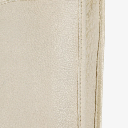 Hermès Evelyne I 30 Schultertasche aus weißem Clemence-Leder