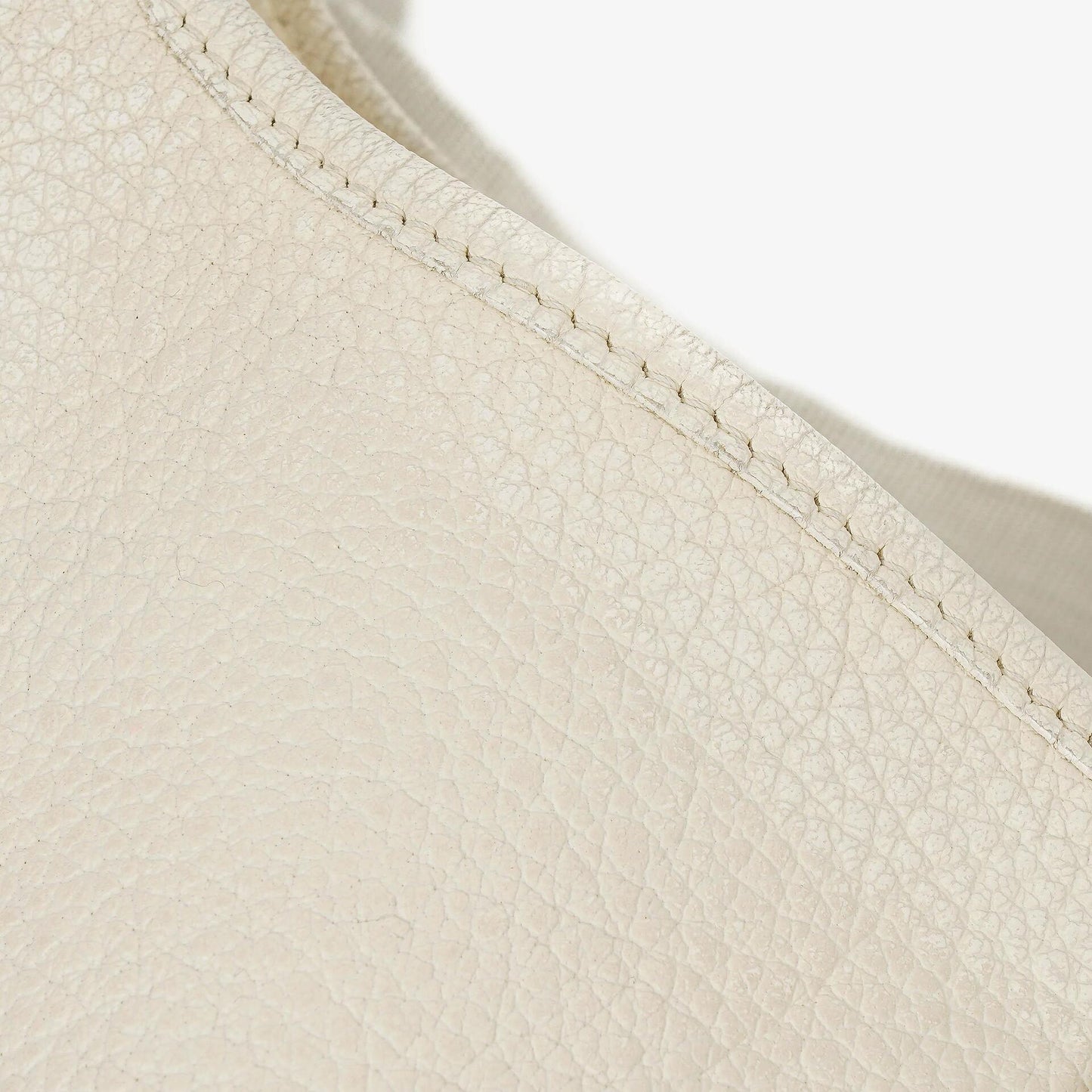 Hermès Evelyne I 30 Schultertasche aus weißem Clemence-Leder