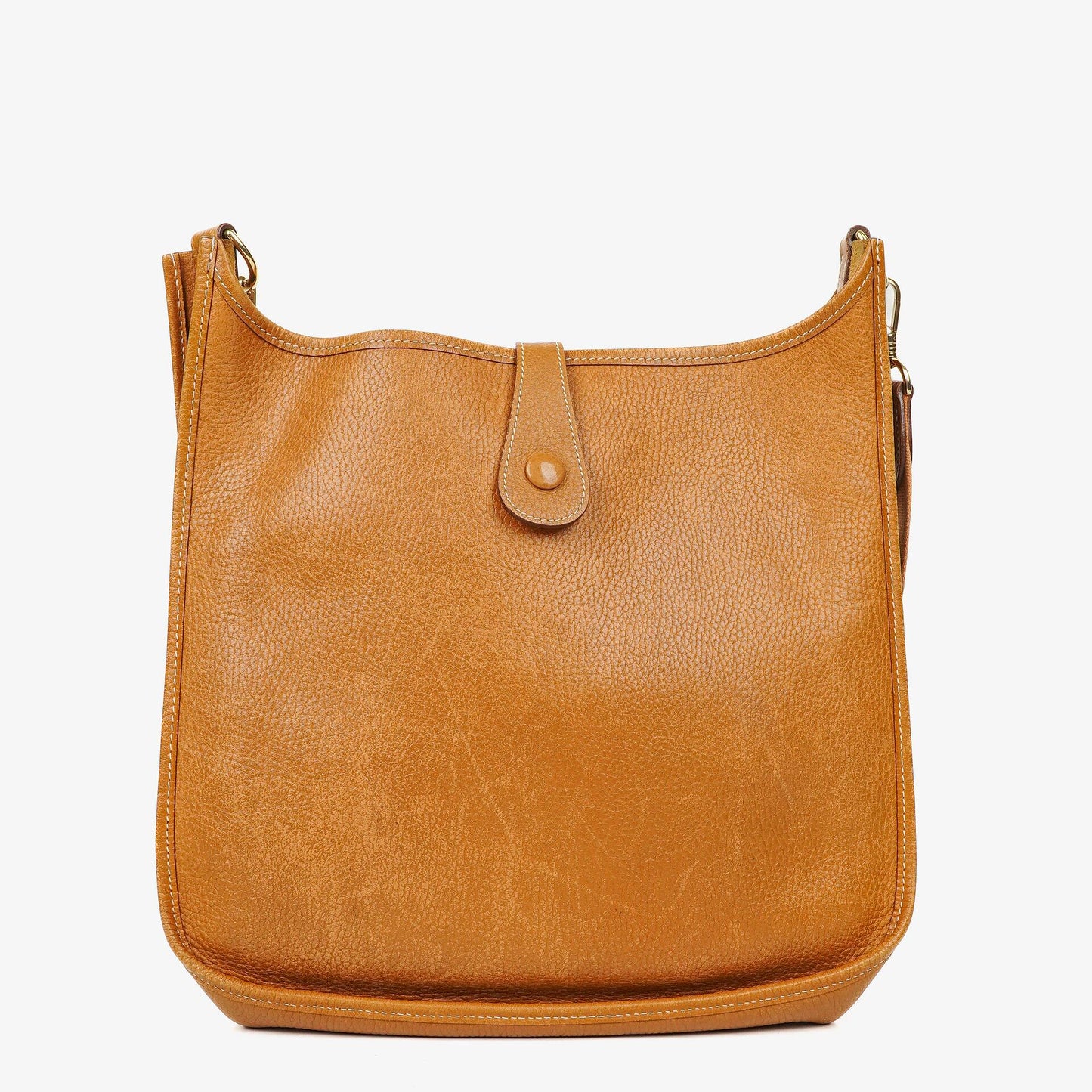 Hermès Evelyne I 32 Schultertasche aus Taurillon Clemence Leder in Gold