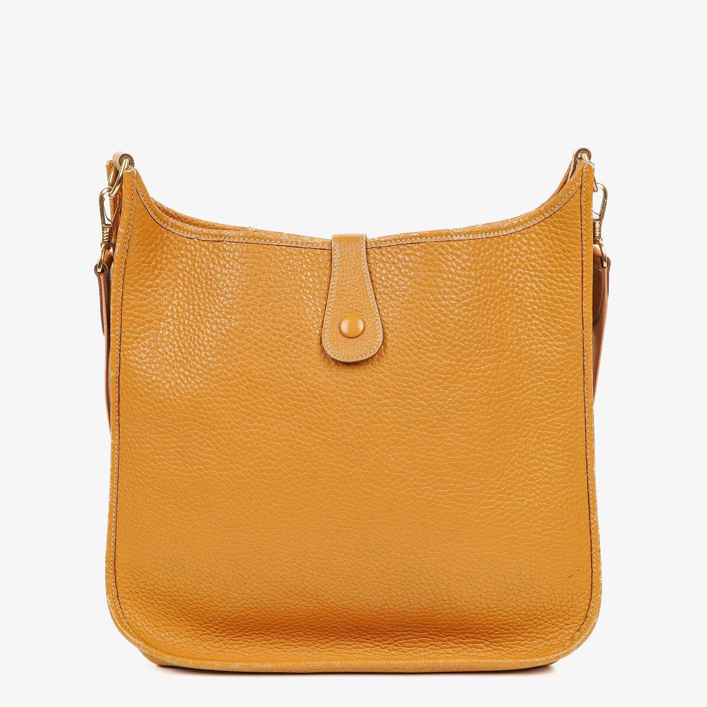 Hermès Evelyne I 33 Schultertasche aus Taurillon Clemence in Natural Sable