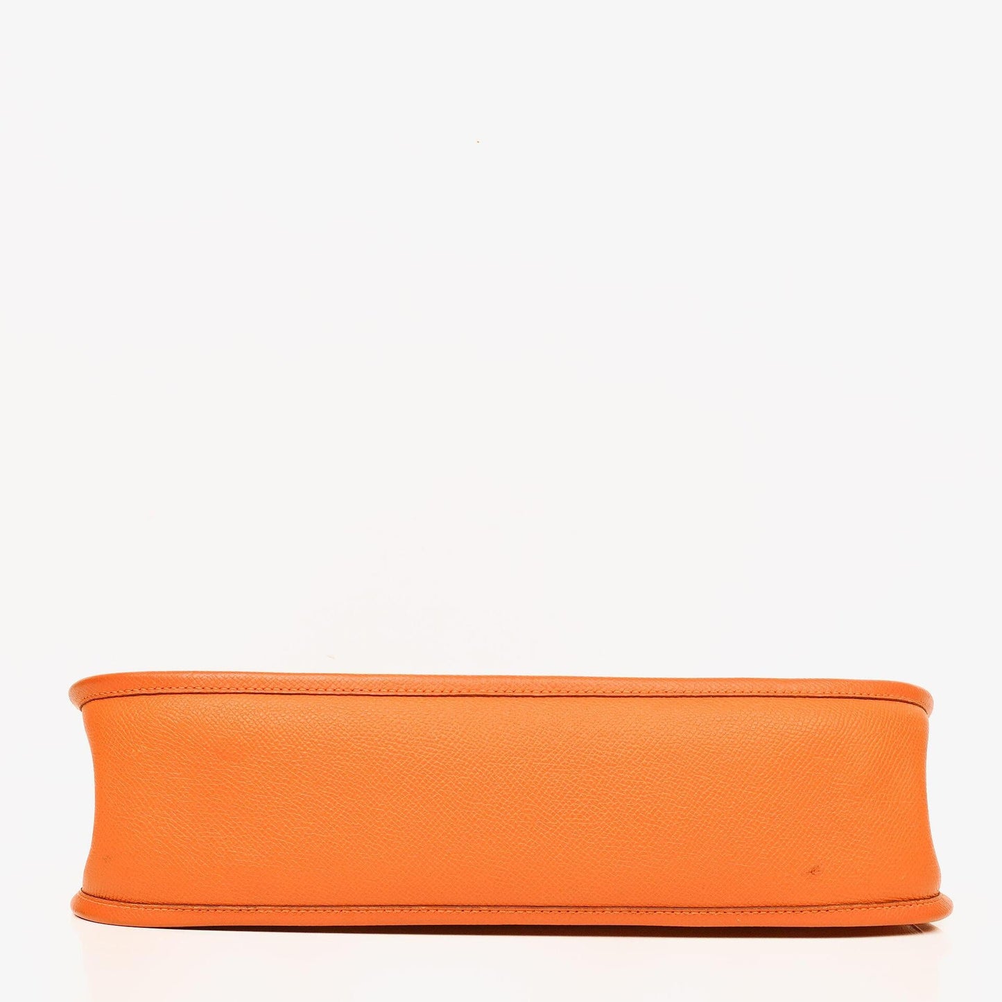 Hermès Evelyne I 33 Schultertasche aus orangefarbenem Epsom-Leder