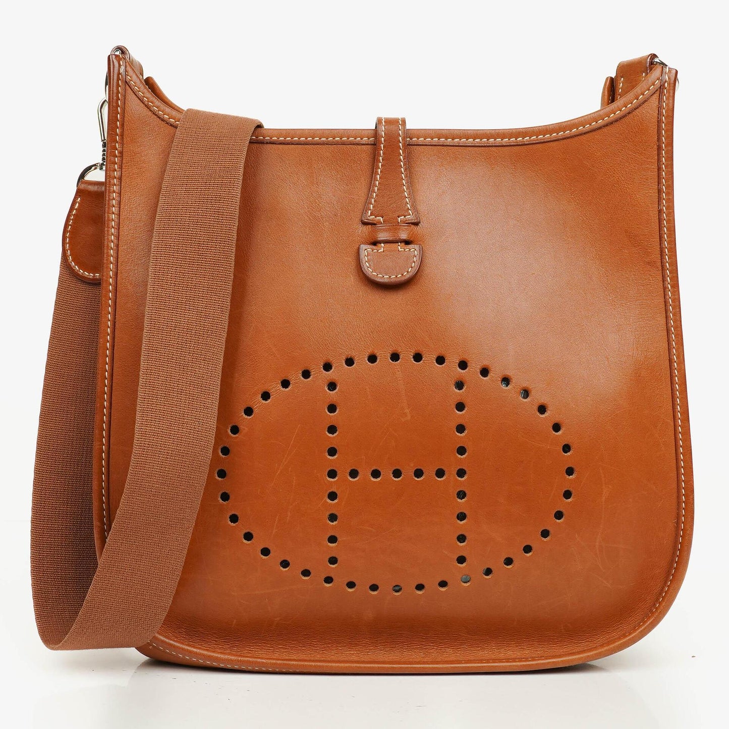 Hermès Evelyne I Schultertasche aus Barenia Leder