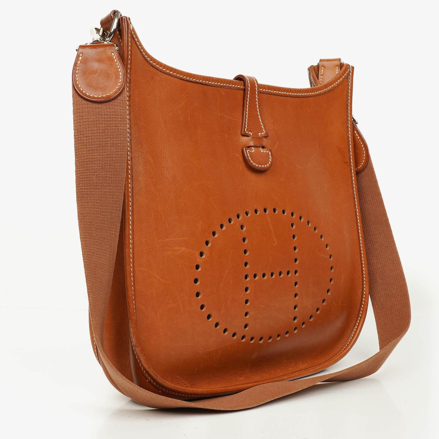 Hermès Evelyne I Schultertasche aus Barenia Leder