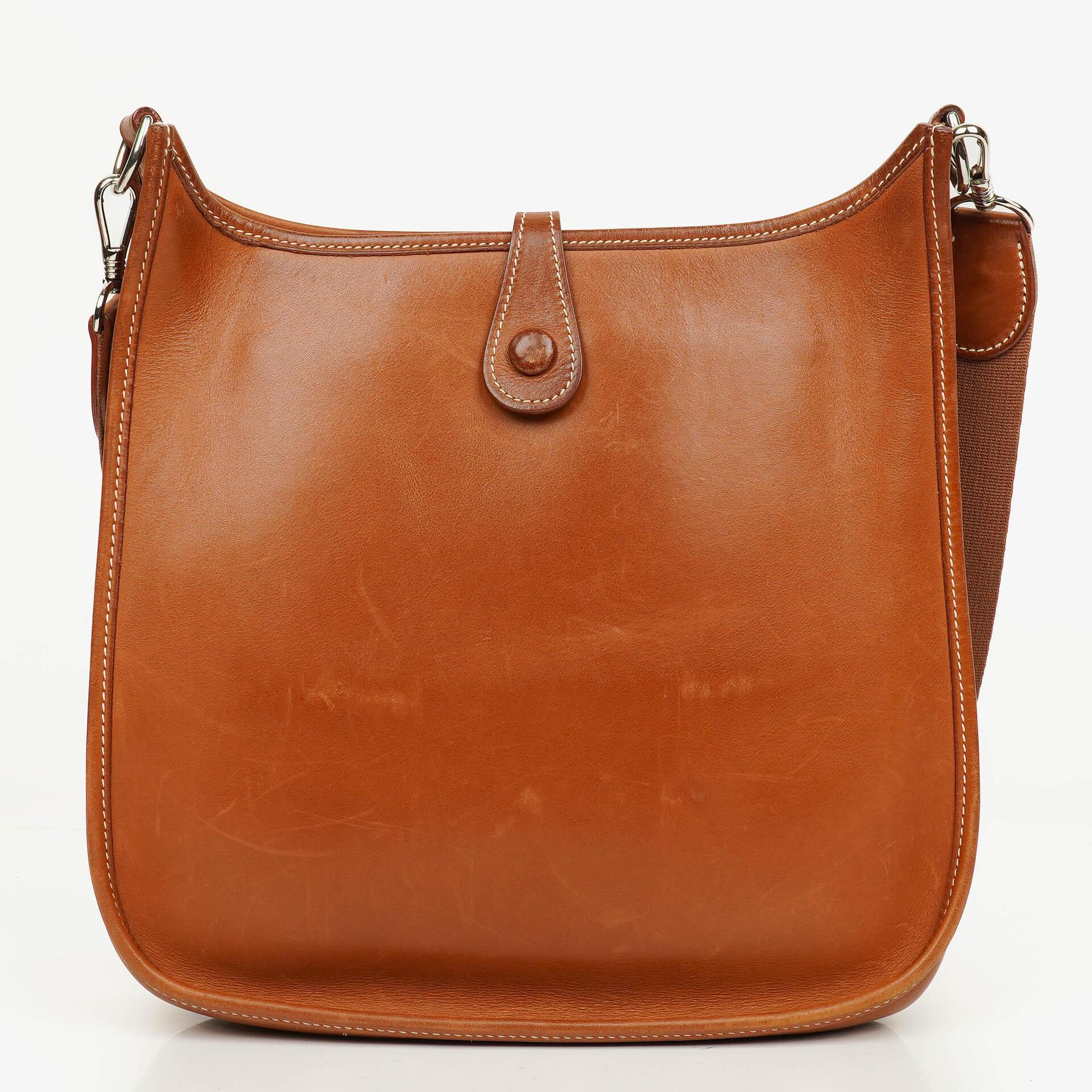 Hermès Evelyne I Schultertasche aus Barenia Leder