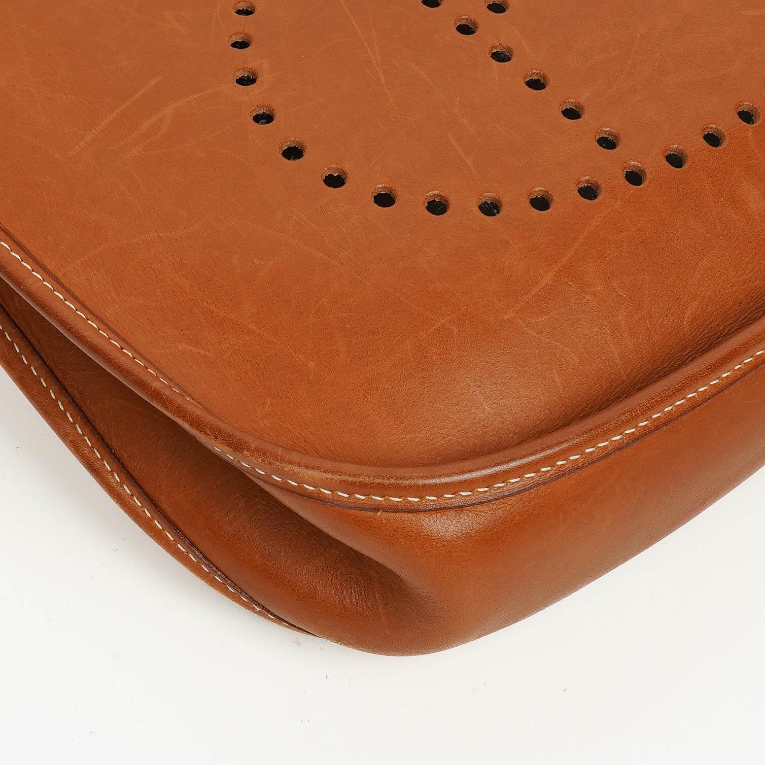 Hermès Evelyne I Schultertasche aus Barenia Leder