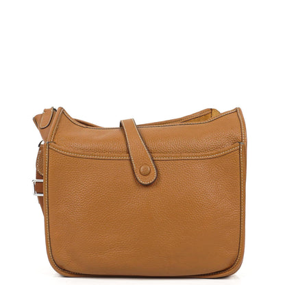 Hermes Evelyne III GM Gold Taurillon Clemence Leder Tasche