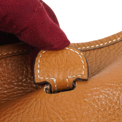 Hermes Evelyne III GM Gold Taurillon Clemence Leder Tasche