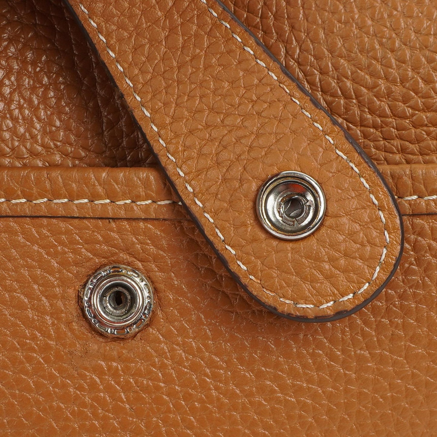 Hermes Evelyne III GM Gold Taurillon Clemence Leder Tasche