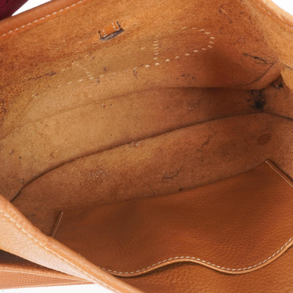 Hermes Evelyne III GM Gold Taurillon Clemence Leder Tasche