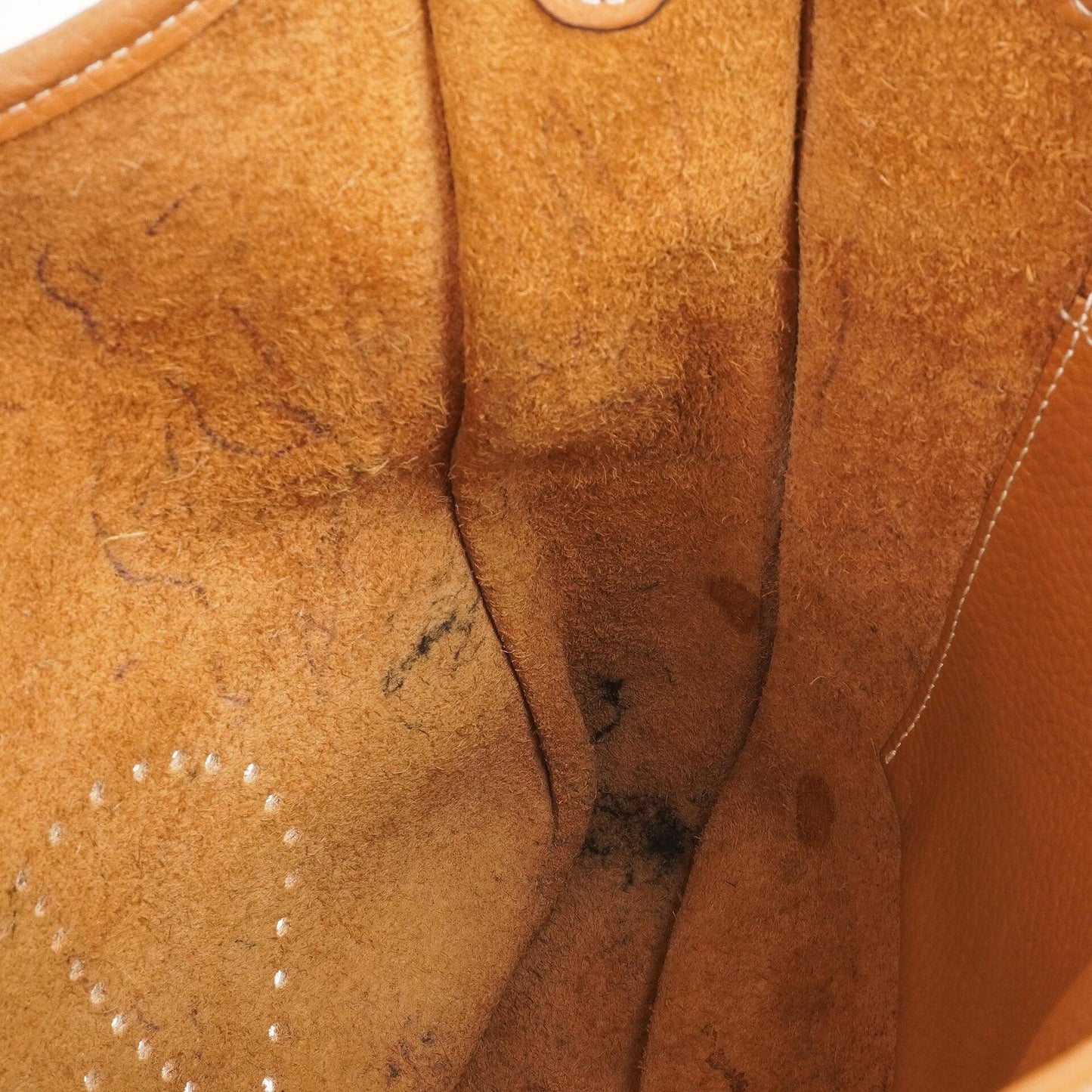 Hermes Evelyne III GM Gold Taurillon Clemence Leder Tasche