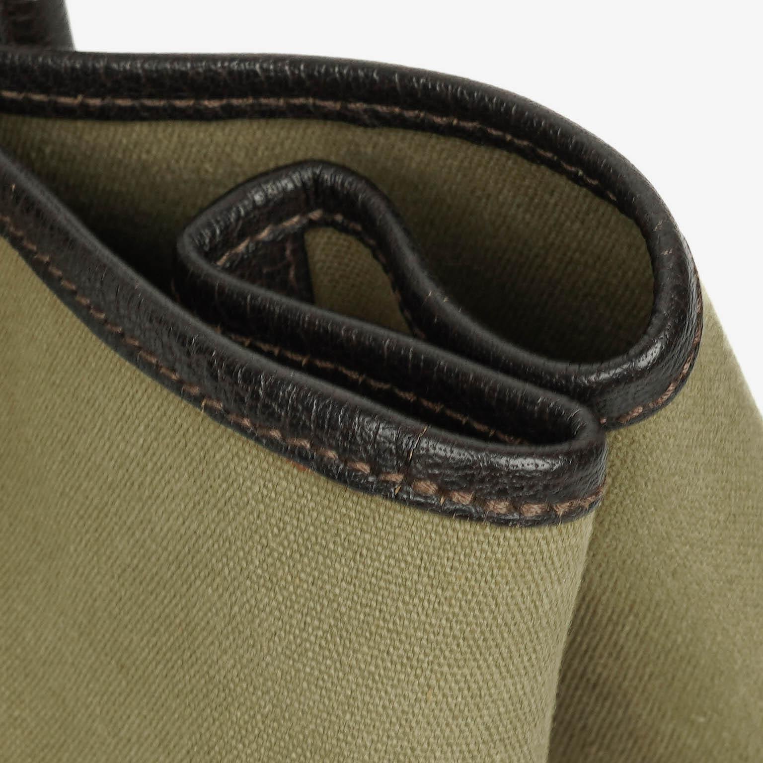 Hermès Garden Party 36 PM Handtasche aus schwarzem Büffelleder und Canvas