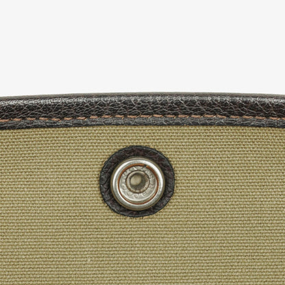 Hermès Garden Party 36 PM Handtasche aus schwarzem Büffelleder und Canvas